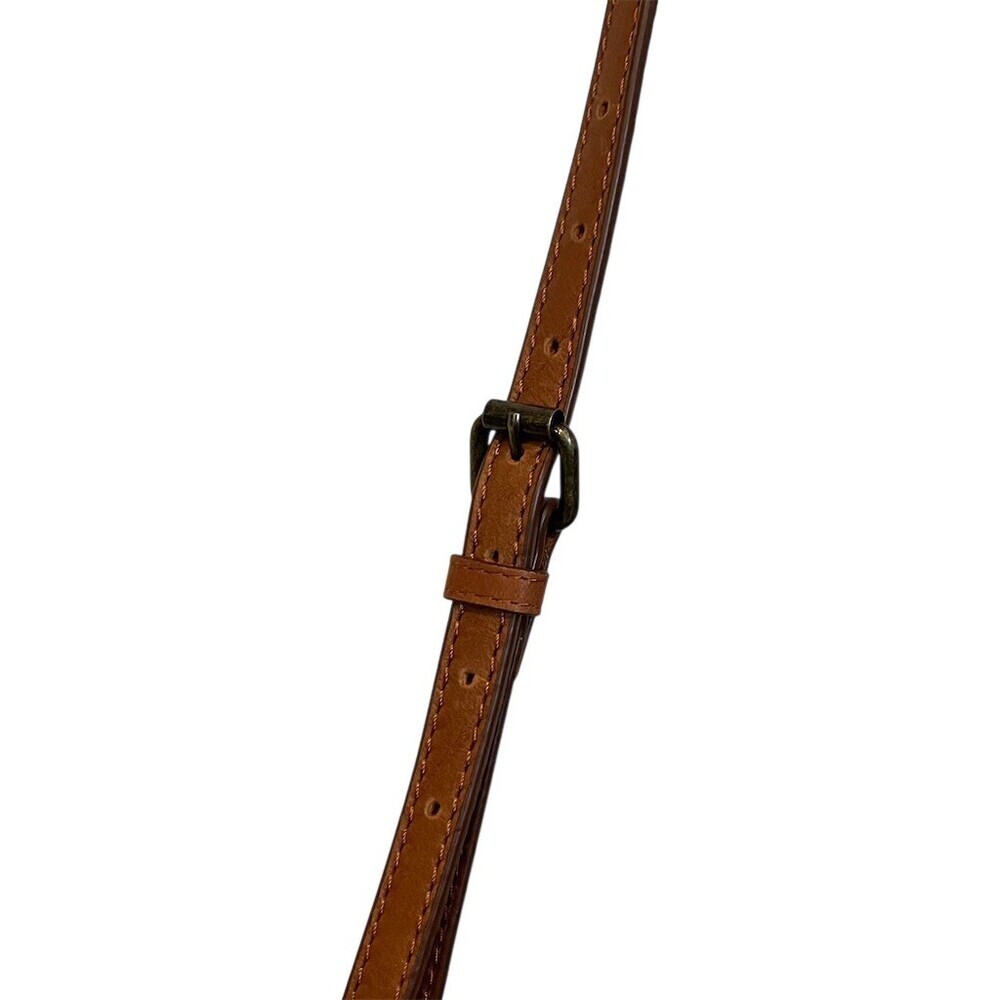 American Leather Co. Boho Crossbody Shoulder Bag Women’s Brown Zip Fall Hippie - Picture 6 of 15